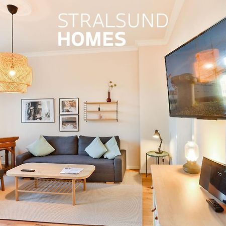 Ferienwohnung An Der Brunnenaue ชตราลซุนด์ ภายนอก รูปภาพ