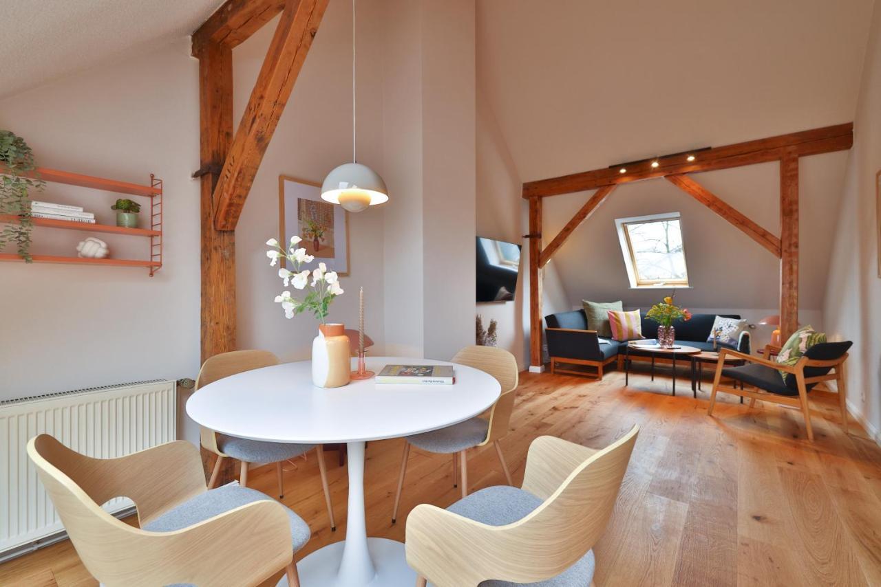Ferienwohnung An Der Brunnenaue ชตราลซุนด์ ภายนอก รูปภาพ