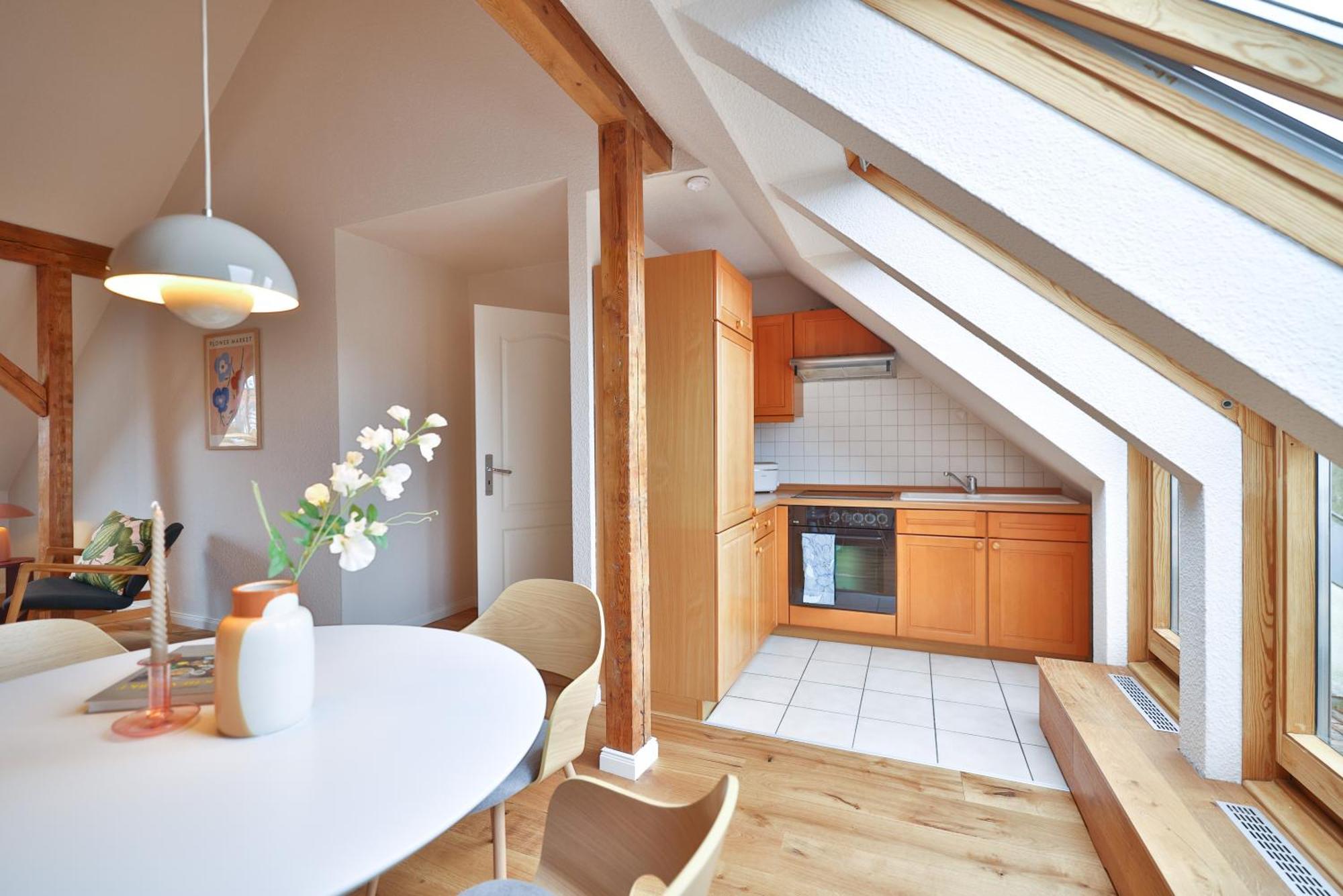 Ferienwohnung An Der Brunnenaue ชตราลซุนด์ ห้อง รูปภาพ